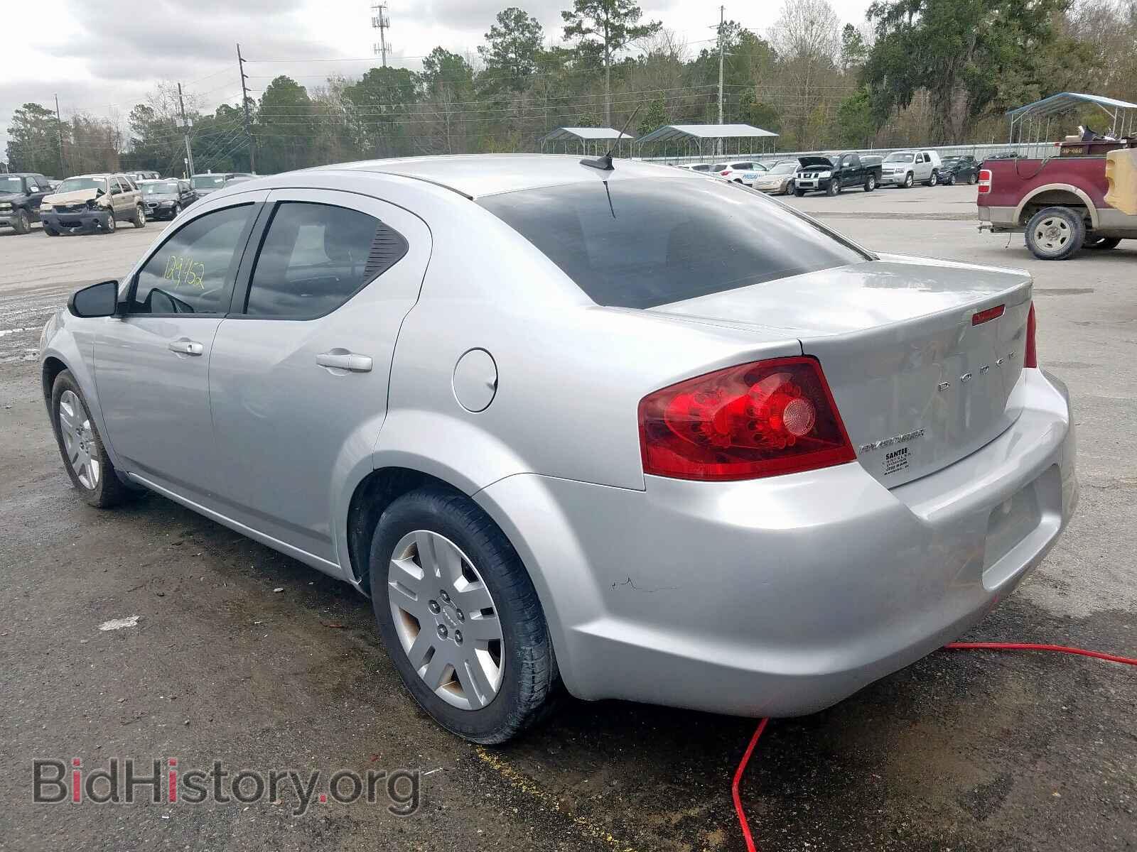 2012 DODGE AVENGER - VIN: 1C3CDZABXCN150876 - Фото 3