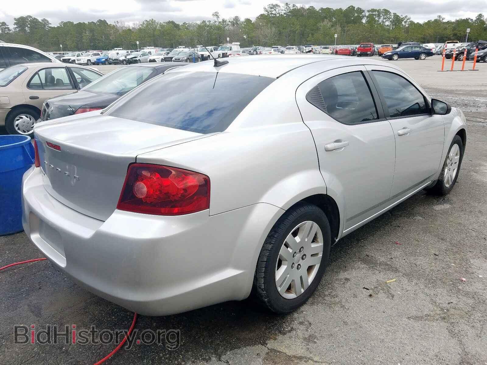 2012 DODGE AVENGER - VIN: 1C3CDZABXCN150876 - Фото 4