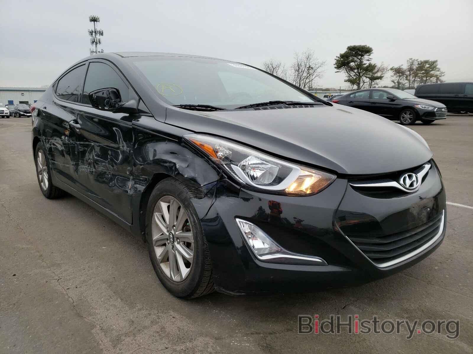 Photo 5NPDH4AE5FH642480 - HYUNDAI ELANTRA 2016