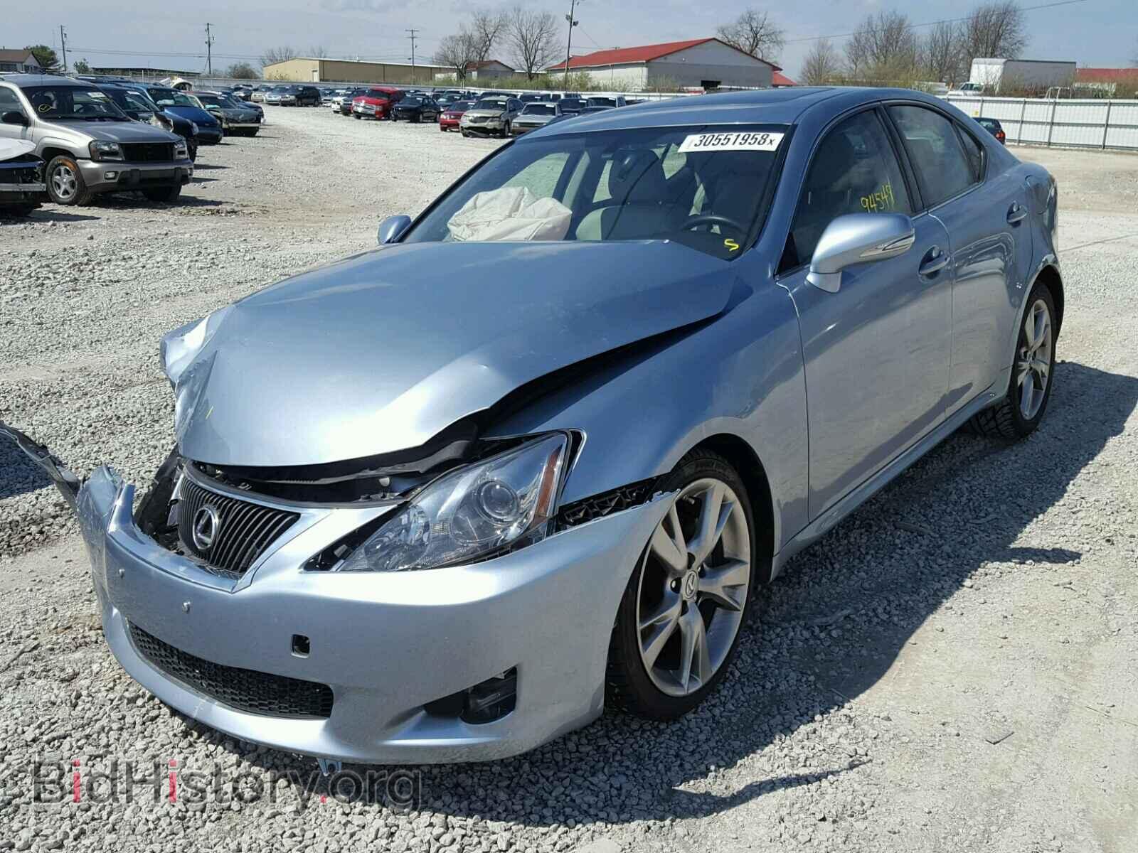 2009 LEXUS IS250 - VIN: JTHBK262492093385 - Фото 2