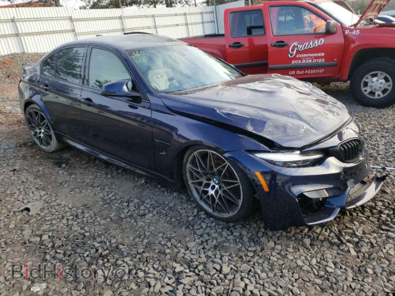 2018 BMW M3 (VIN WBS8M9C55J5J78812) — фото 1 из 10, Copart, повреждение: опрокидывание
