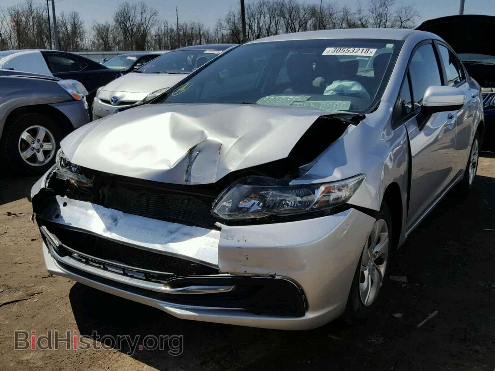 2014 HONDA CIVIC - VIN: 19XFB2F51EE004690 - Фото 2
