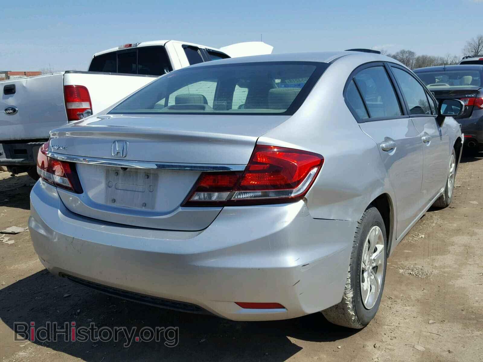 2014 HONDA CIVIC - VIN: 19XFB2F51EE004690 - Фото 4