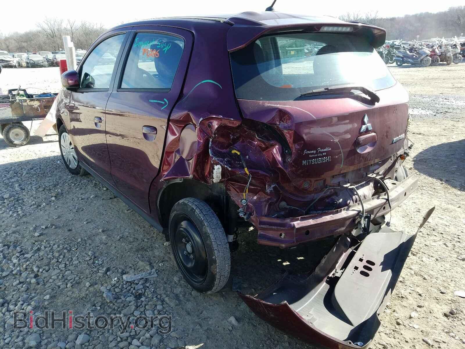 2017 MITSUBISHI MIRAGE - VIN: ML32A3HJ2HH010923 - Фото 3