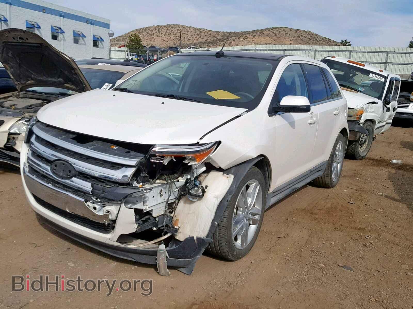 2013 FORD EDGE - VIN: 2FMDK3K90DBB37500 - Фото 2