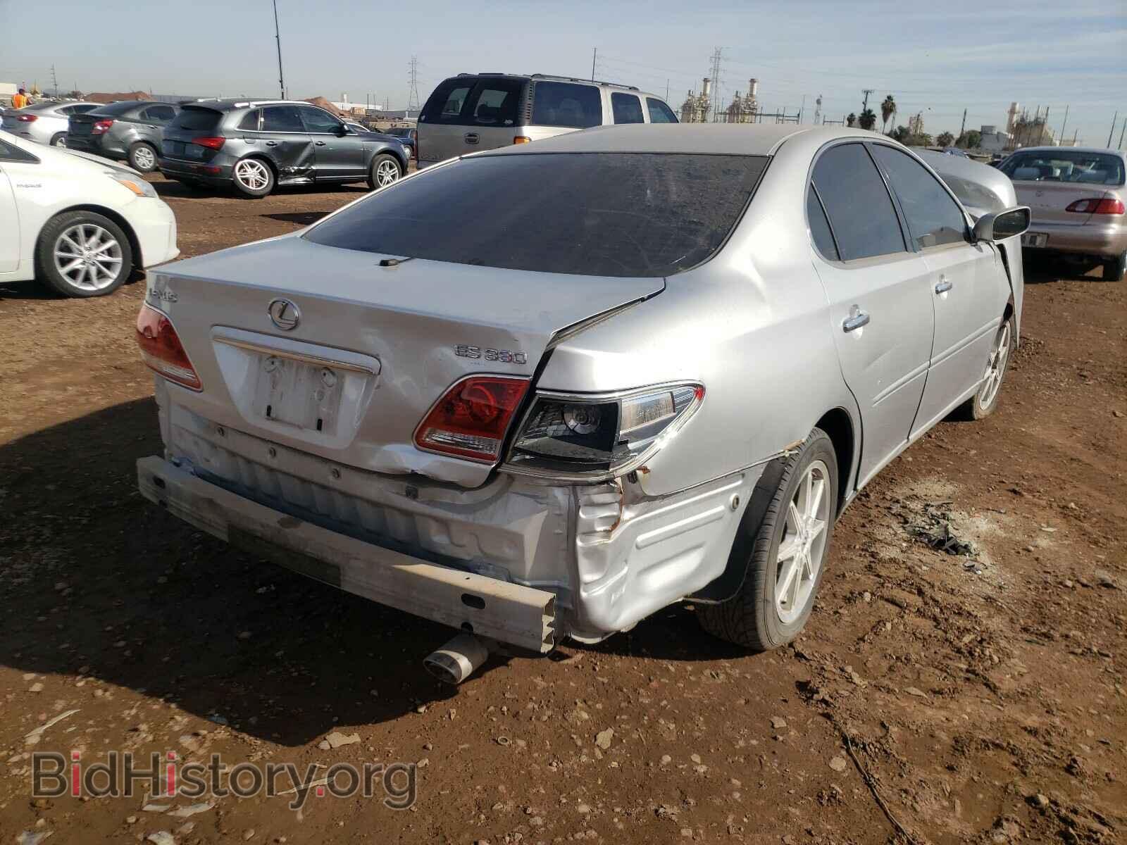 2006 LEXUS ES330 - VIN: JTHBA30G265150562 - Фото 4