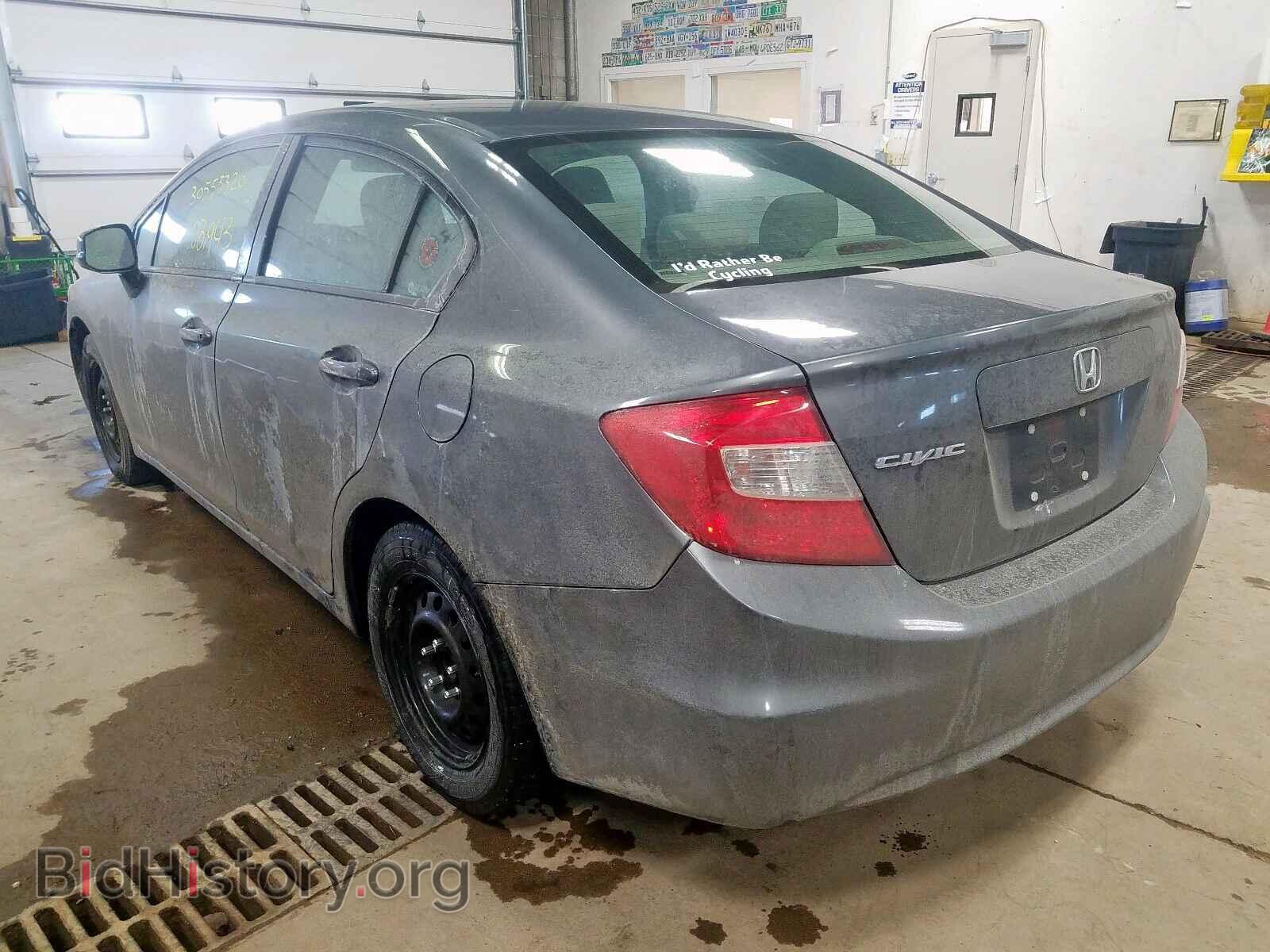 2012 HONDA CIVIC - VIN: 19XFB2F5XCE037734 - Фото 3