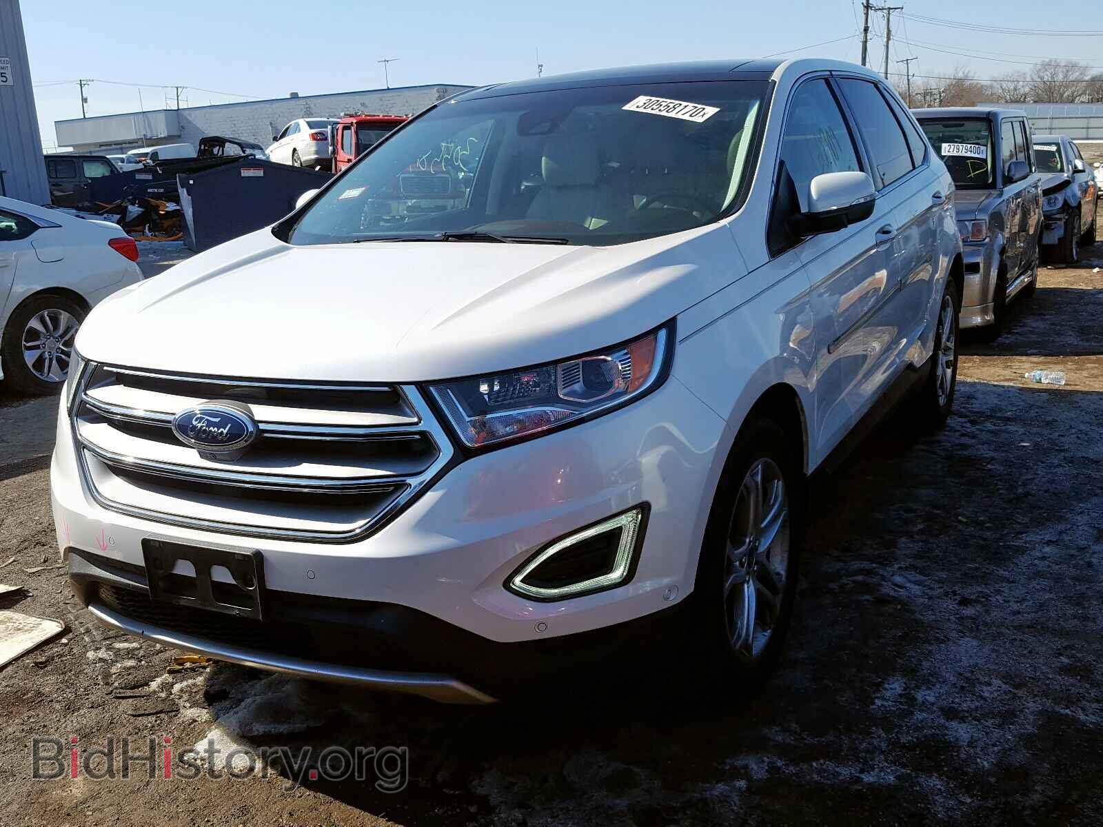 2016 FORD EDGE - VIN: 2FMPK3K93GBB66328 - Photo 2
