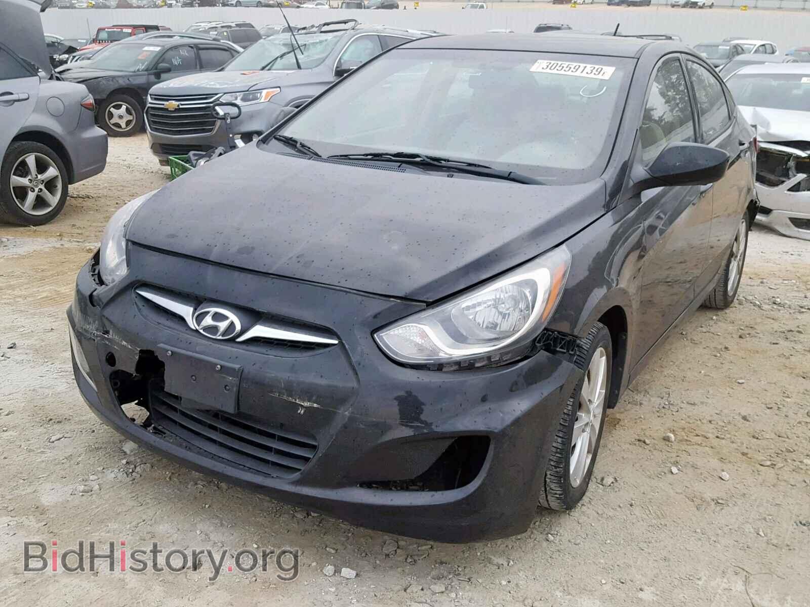 2012 HYUNDAI ACCENT - VIN: KMHCU4AE2CU041046 - Фото 2
