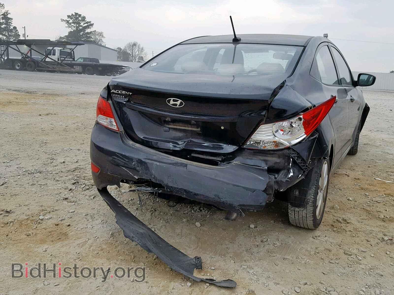 2012 HYUNDAI ACCENT - VIN: KMHCU4AE2CU041046 - Фото 4