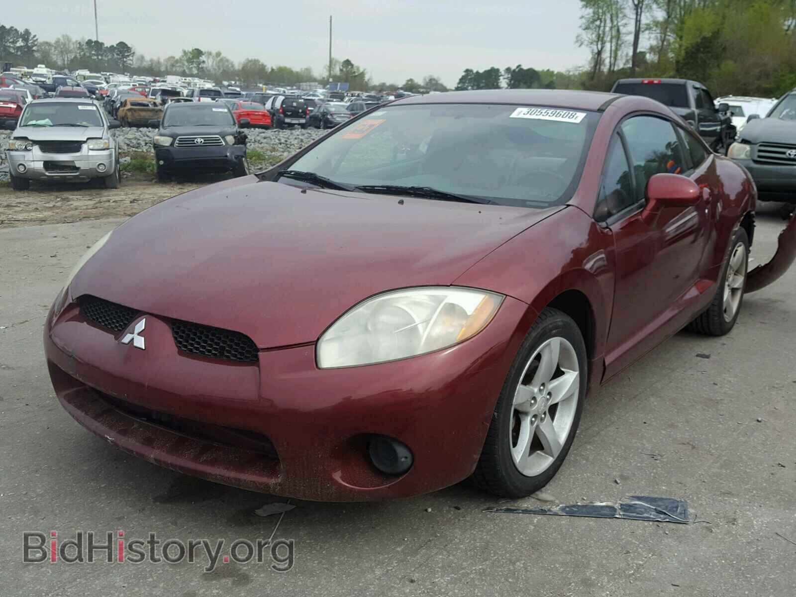 2007 MITSUBISHI ECLIPSE - VIN: 4A3AK24F17E063448 - Фото 2