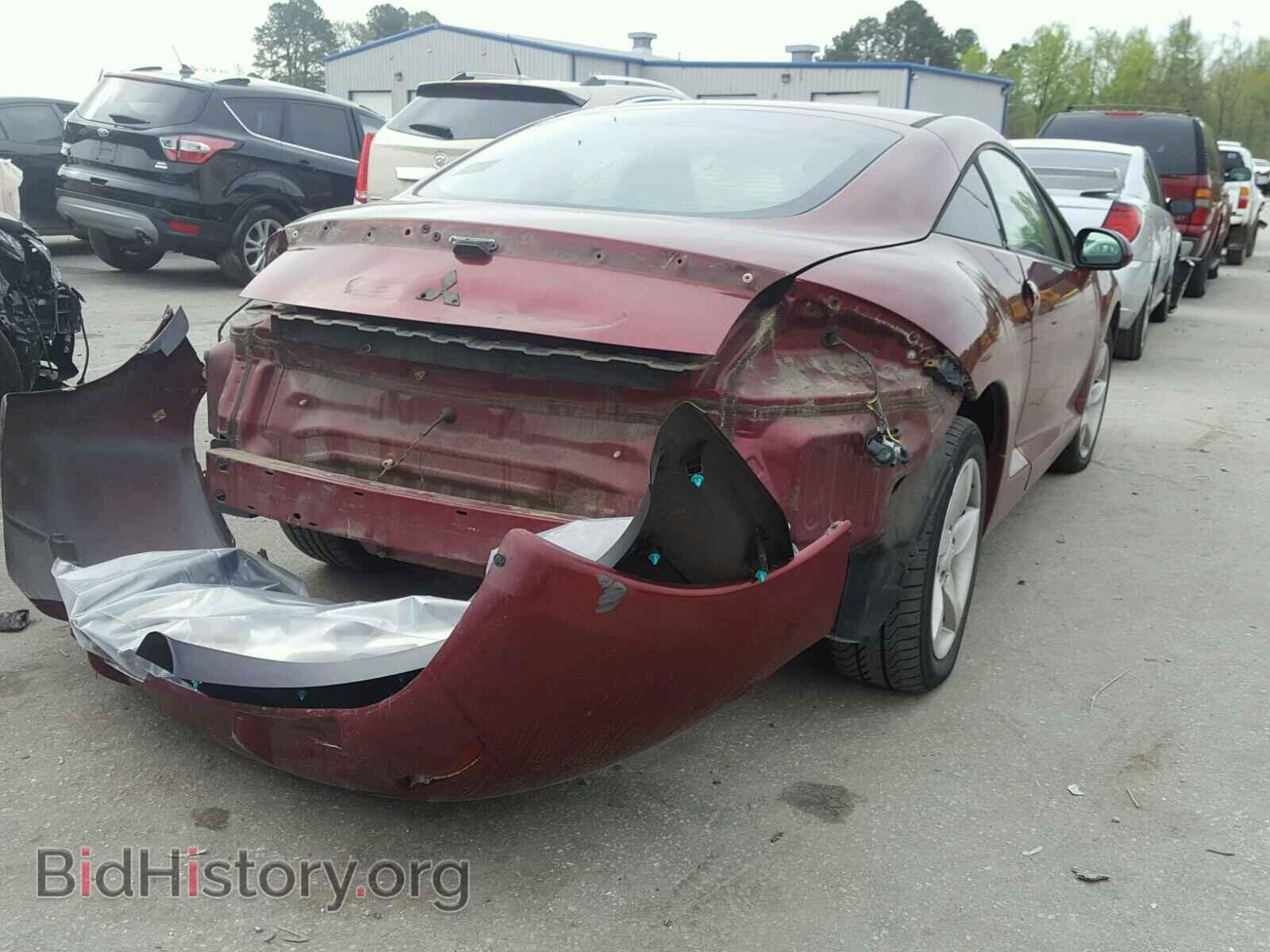2007 MITSUBISHI ECLIPSE - VIN: 4A3AK24F17E063448 - Фото 4