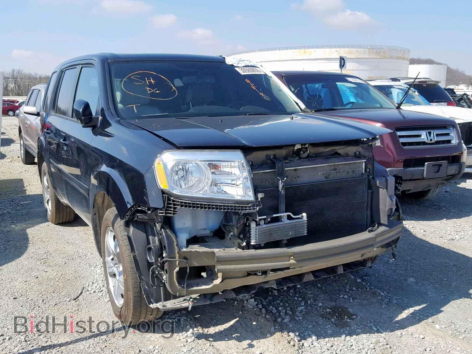 Photo 5FNYF4H59DB063971 - HONDA PILOT EXL 2013