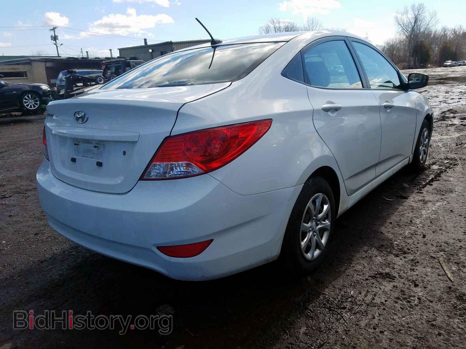 2014 HYUNDAI ACCENT - VIN: KMHCT4AE1EU688933 - Фото 4