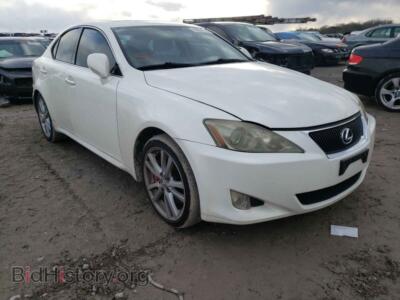 2006 Lexus IS IS 350, white — VIN JTHBE262262005307, Copart