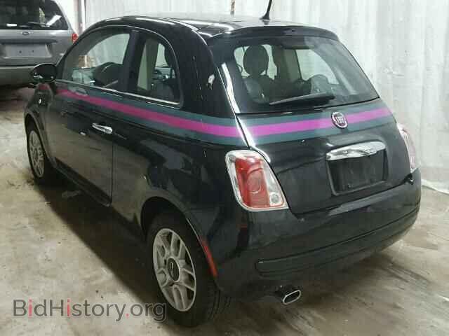 2013 FIAT 500 - VIN: 3C3CFFAR3DT672577 - Фото 3