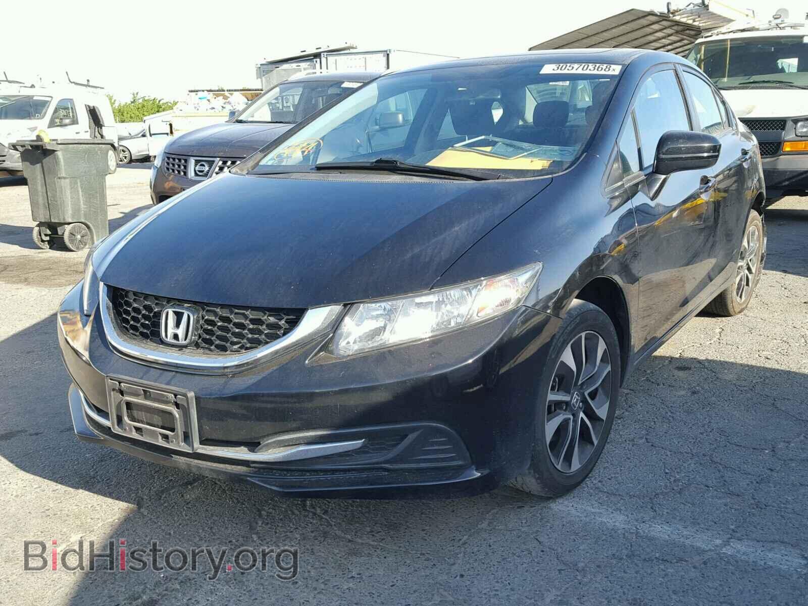 2014 HONDA CIVIC - VIN: 2HGFB2F80EH539607 - Фото 2