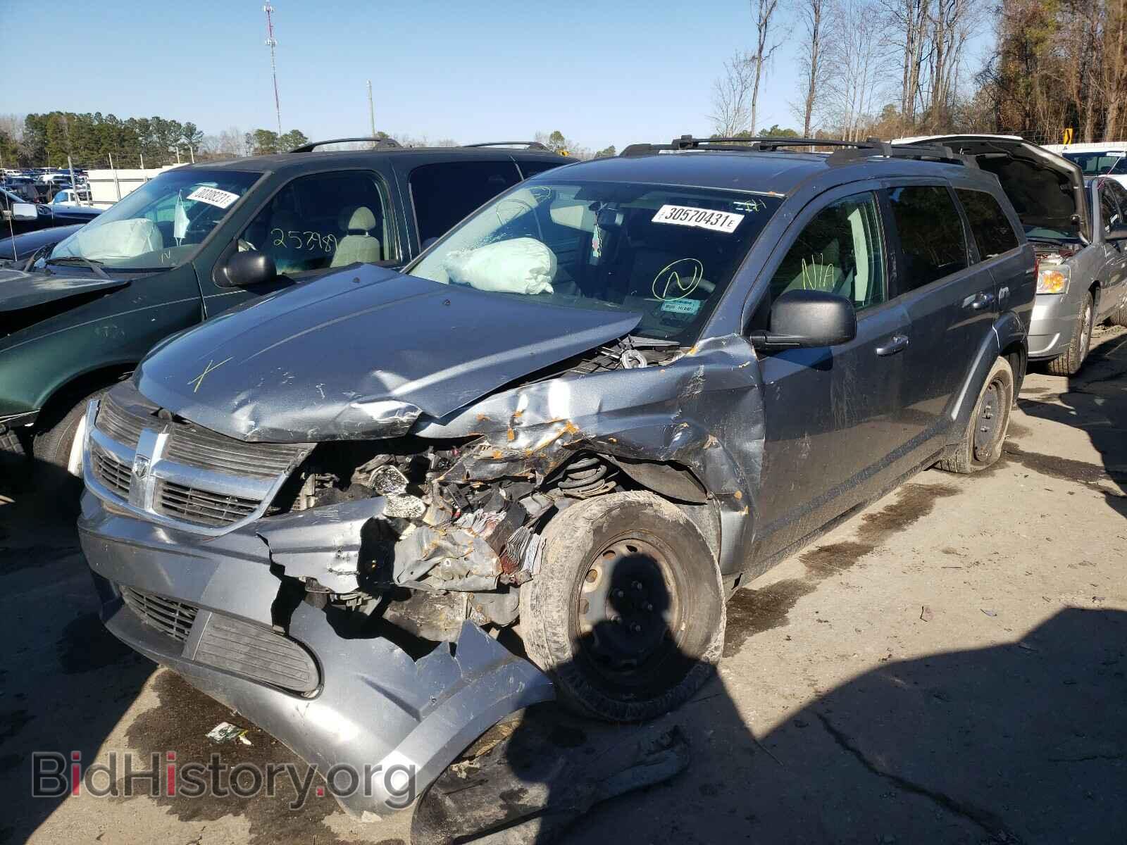 2009 DODGE JOURNEY - VIN: 3D4GG47B69T559645 - Фото 2