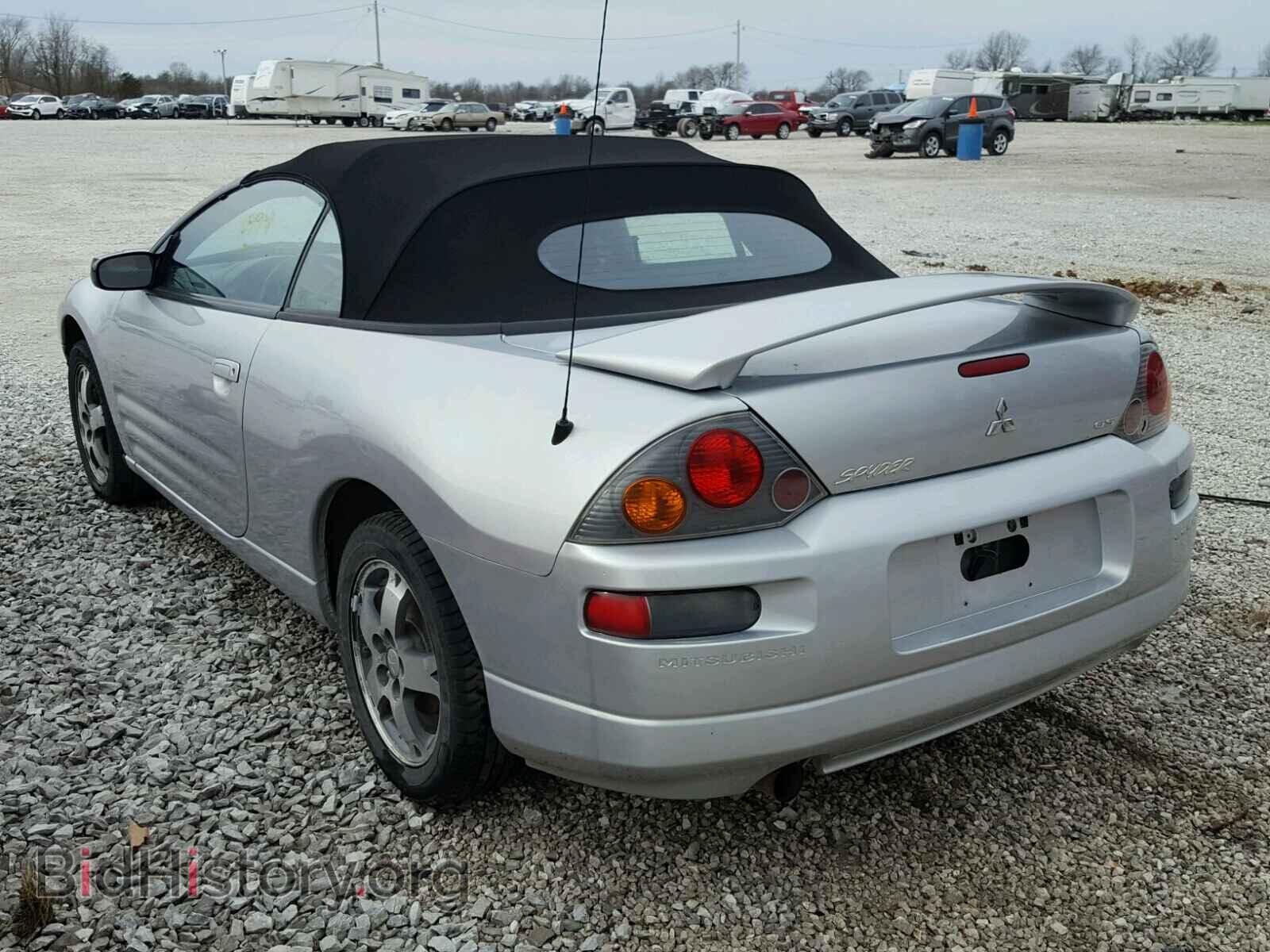 2003 MITSUBISHI ECLIPSE - VIN: 4A3AE45G83E199239 - Фото 3