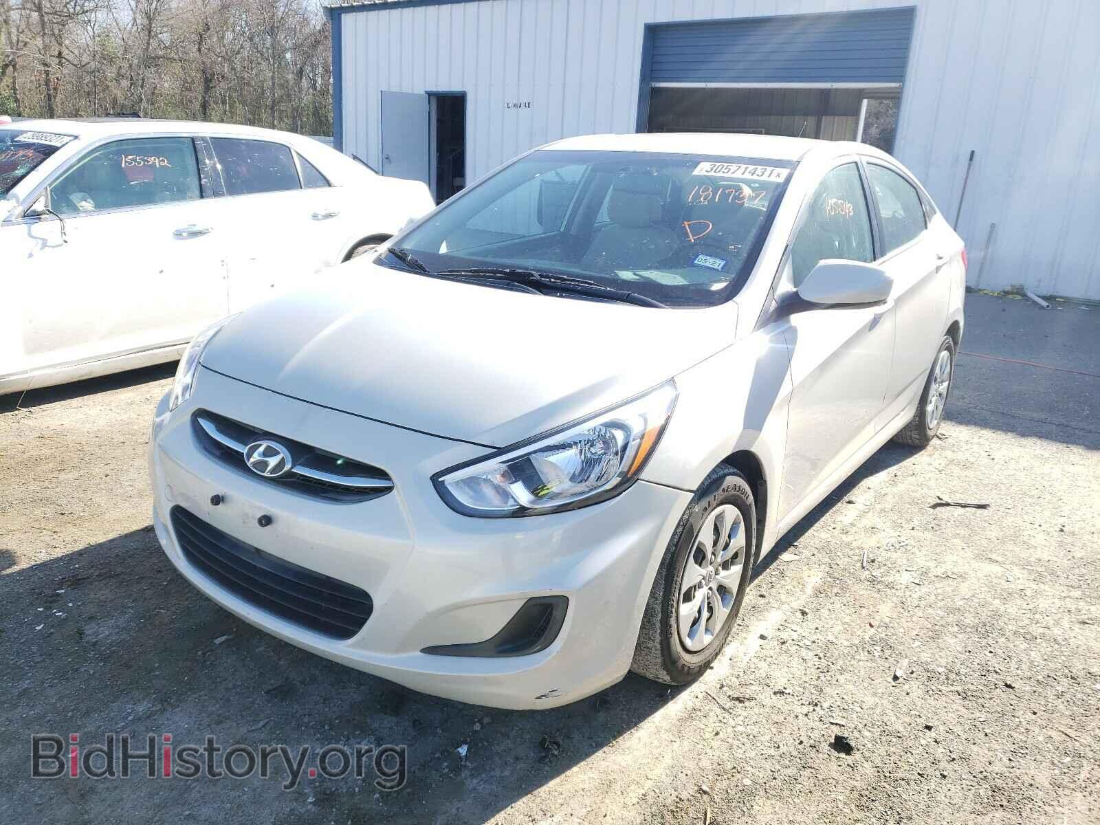 2017 HYUNDAI ACCENT - VIN: KMHCT4AE2HU181737 - Фото 2