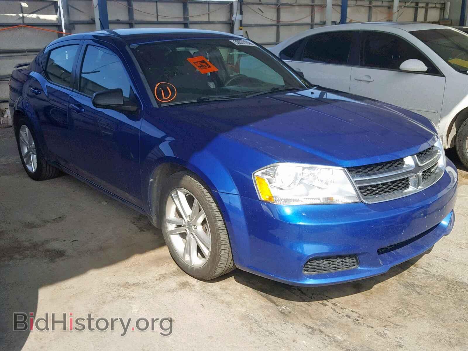 Photo 1C3CDZAG9DN504142 - DODGE AVENGER 2013