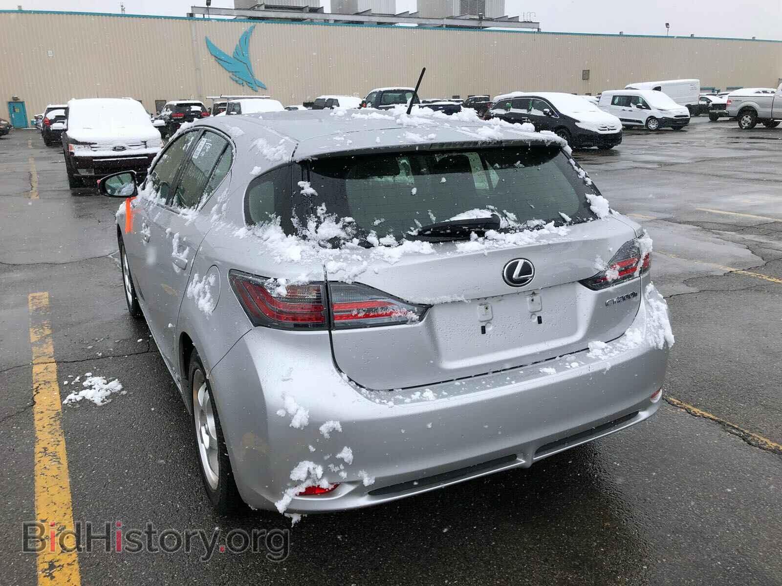2012 LEXUS CT 200 - VIN: JTHKD5BHXC2051722 - Фото 3