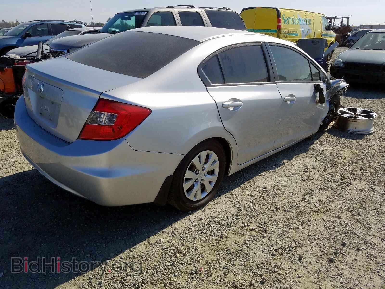 2012 HONDA CIVIC - VIN: 2HGFB2F51CH305186 - Фото 4