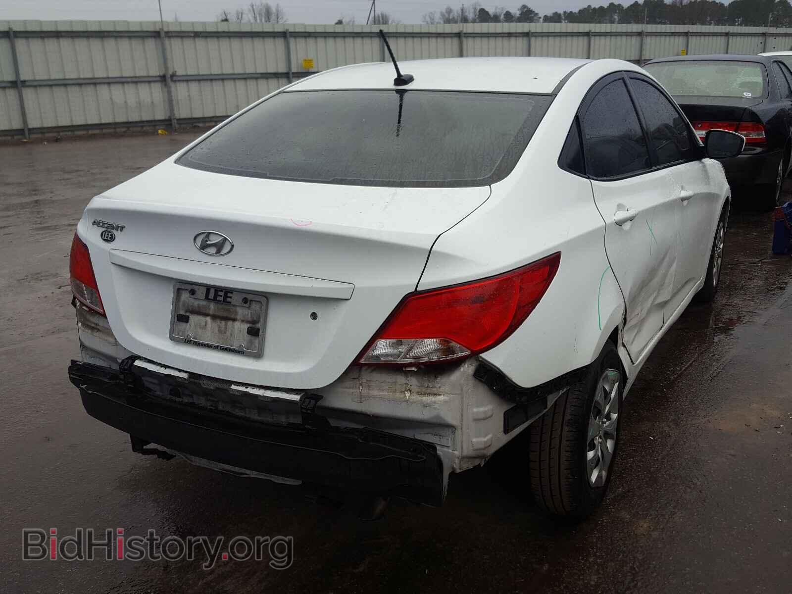 2016 HYUNDAI ACCENT - VIN: KMHCT4AE3GU156988 - Фото 4