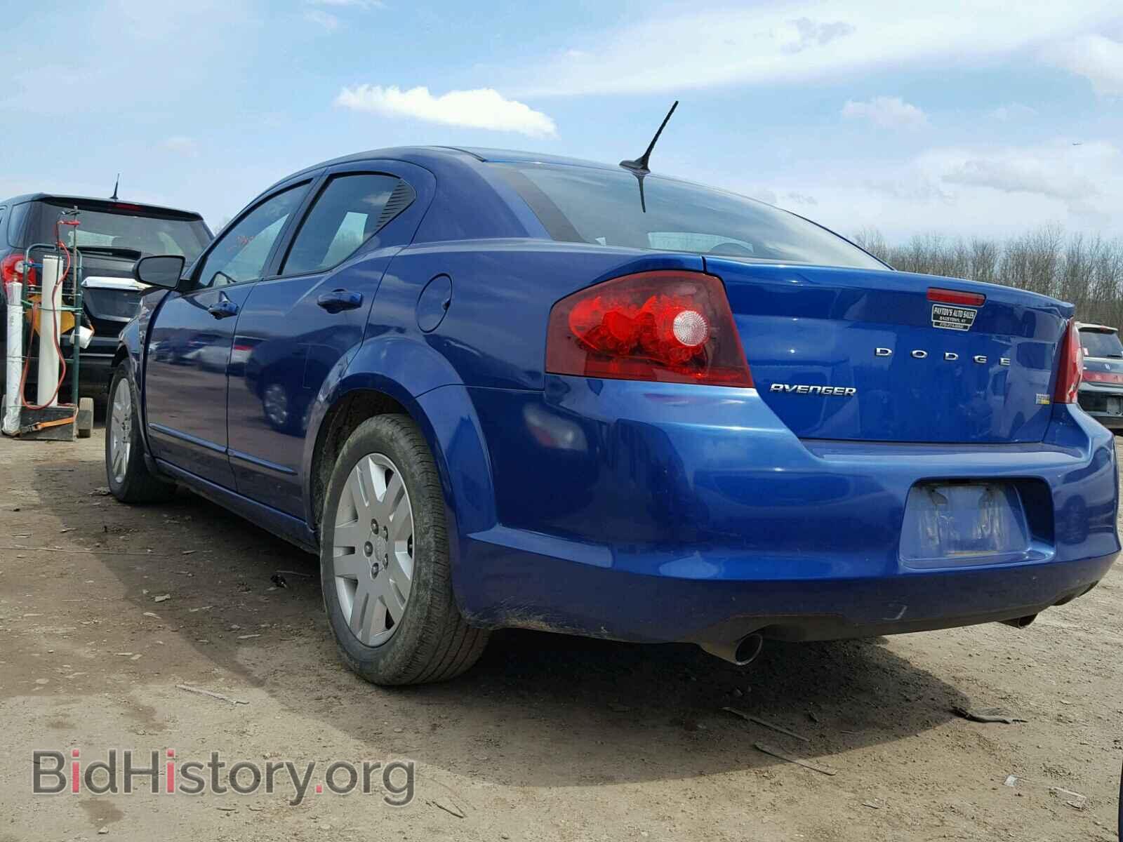 2012 DODGE AVENGER - VIN: 1C3CDZAG6CN258794 - Фото 3