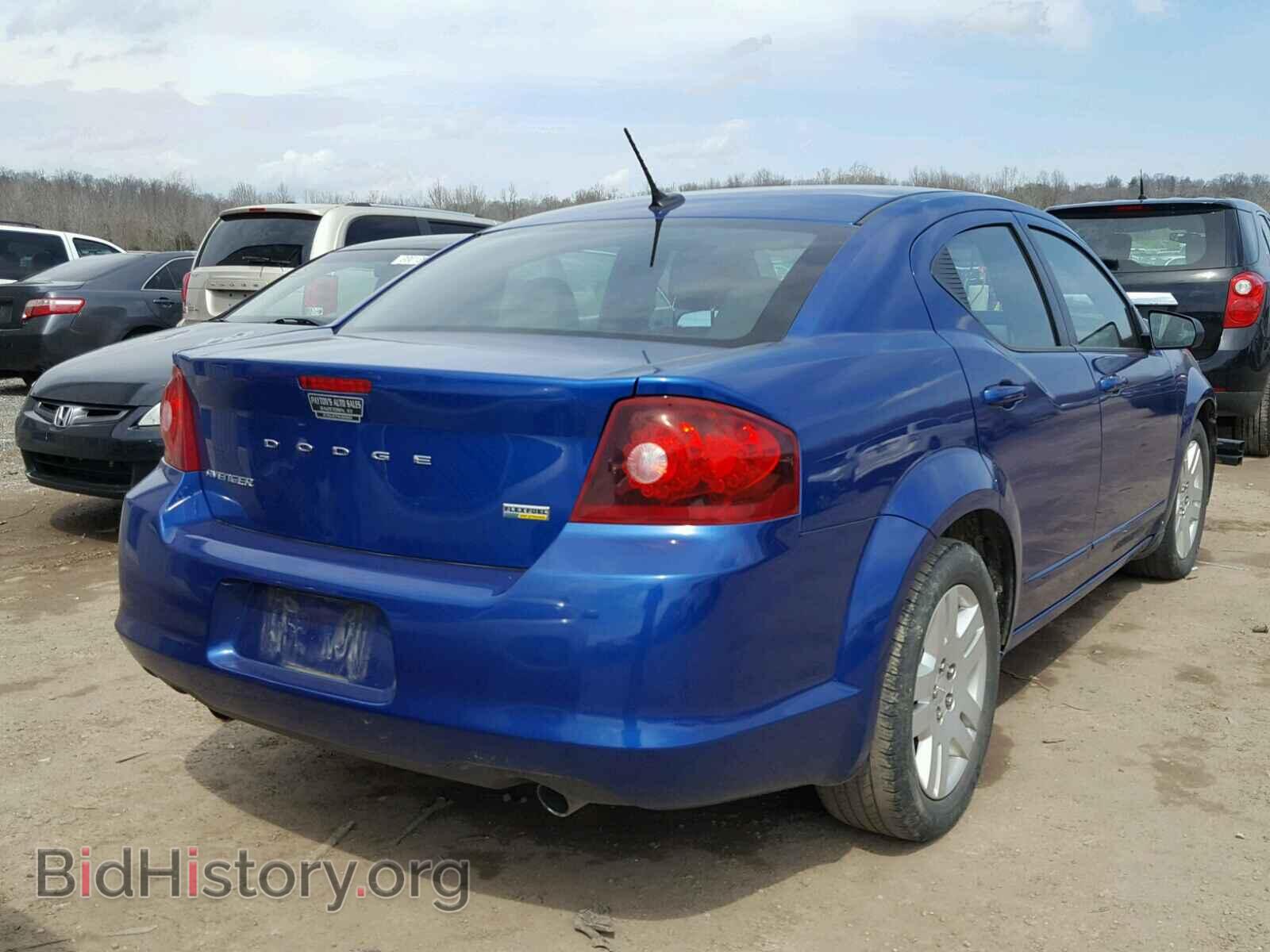 2012 DODGE AVENGER - VIN: 1C3CDZAG6CN258794 - Фото 4