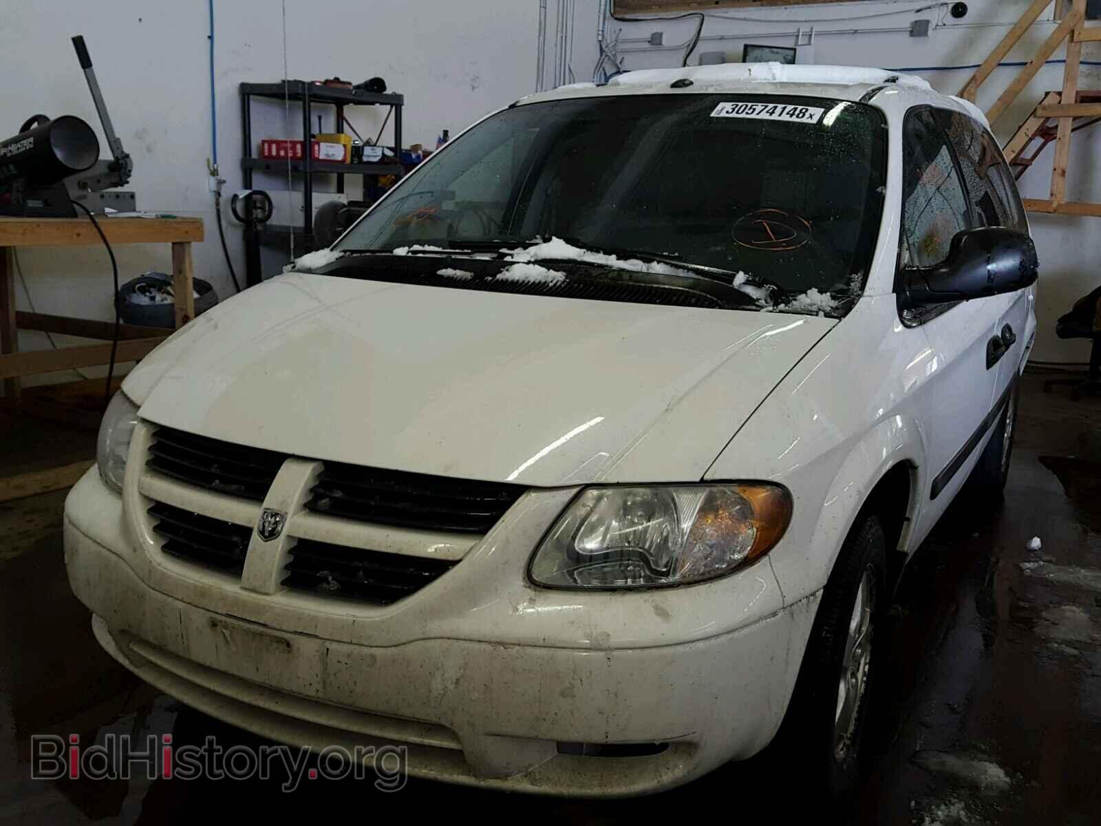 2007 DODGE CARAVAN - VIN: 1D4GP24RX7B167630 - Фото 2