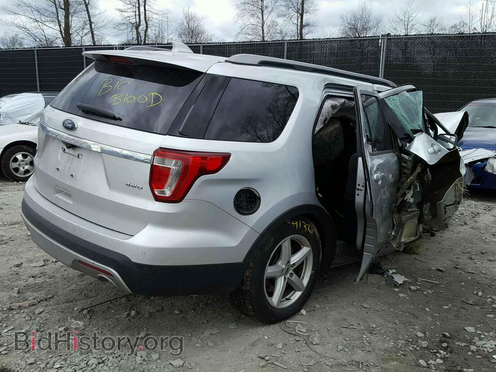 2016 FORD EXPLORER - VIN: 1FM5K8D86GGC64738 - Фото 4
