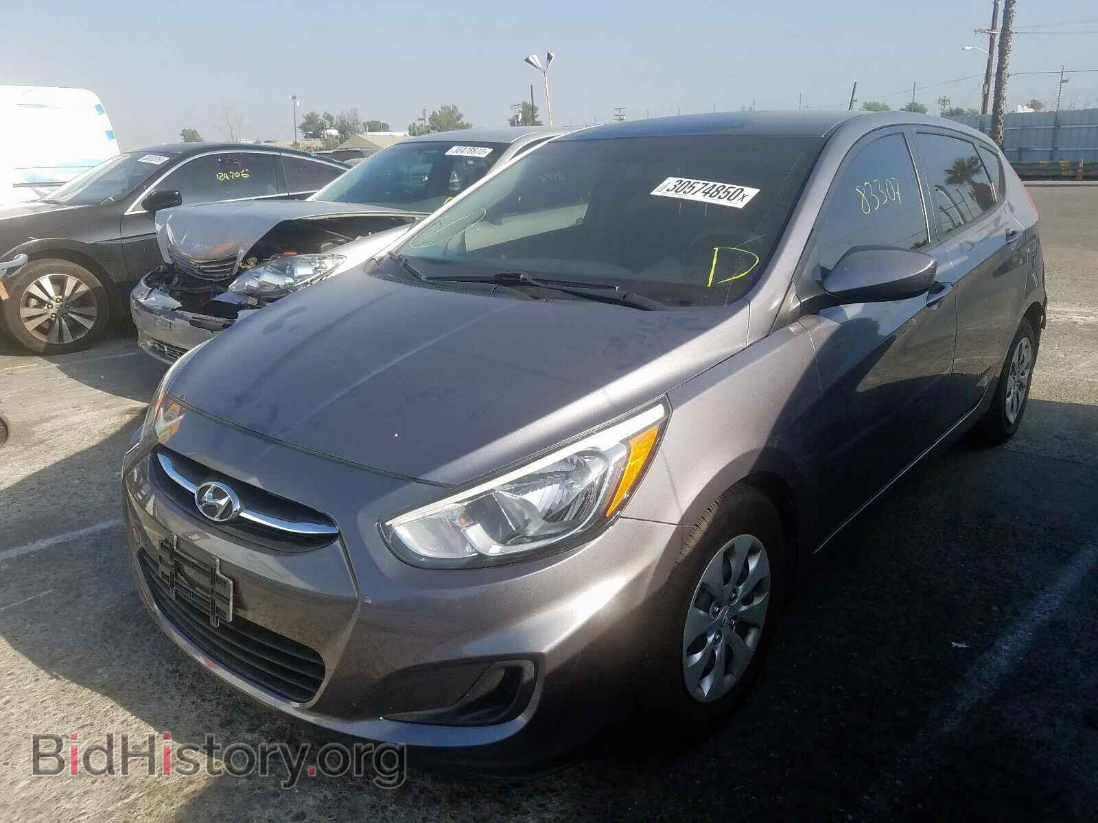 2015 HYUNDAI ACCENT - VIN: KMHCT5AE5FU200784 - Фото 2