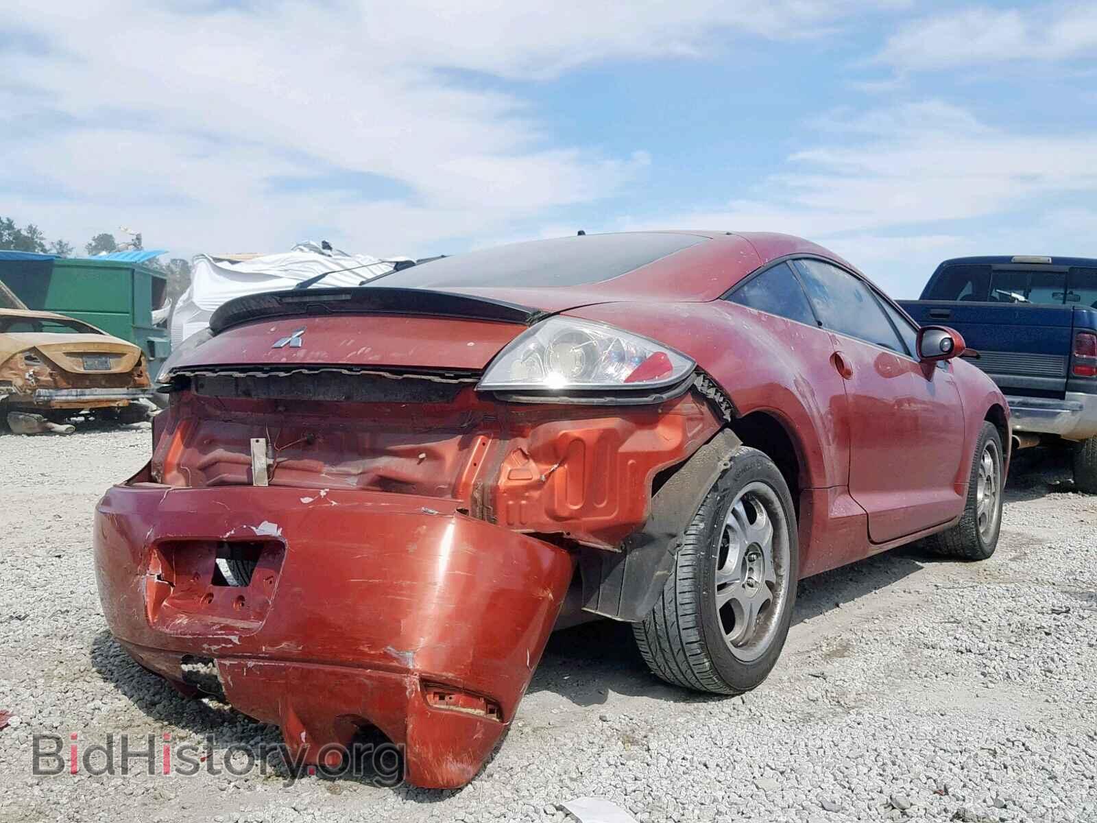 2006 MITSUBISHI ECLIPSE - VIN: 4A3AK24F76E001812 - Фото 4