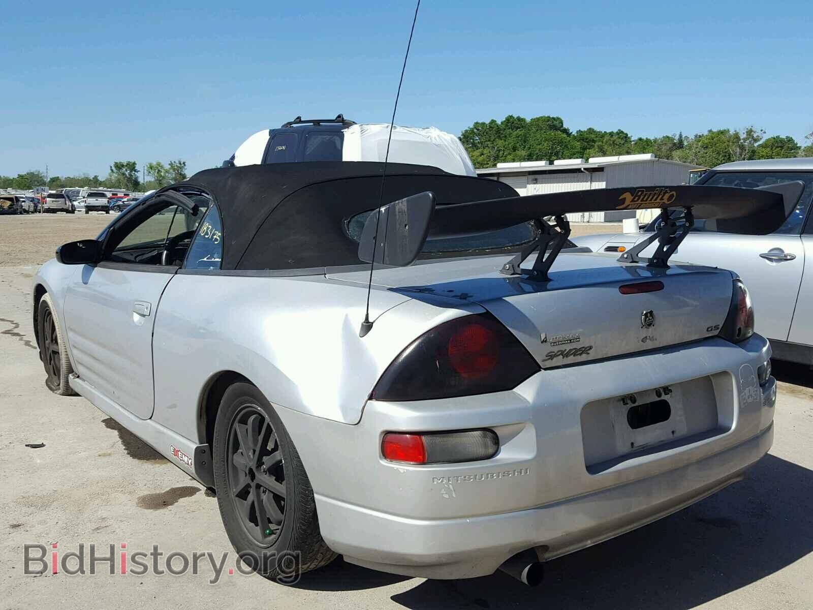 2002 MITSUBISHI ECLIPSE - VIN: 4A3AE45G12E015550 - Photo 3