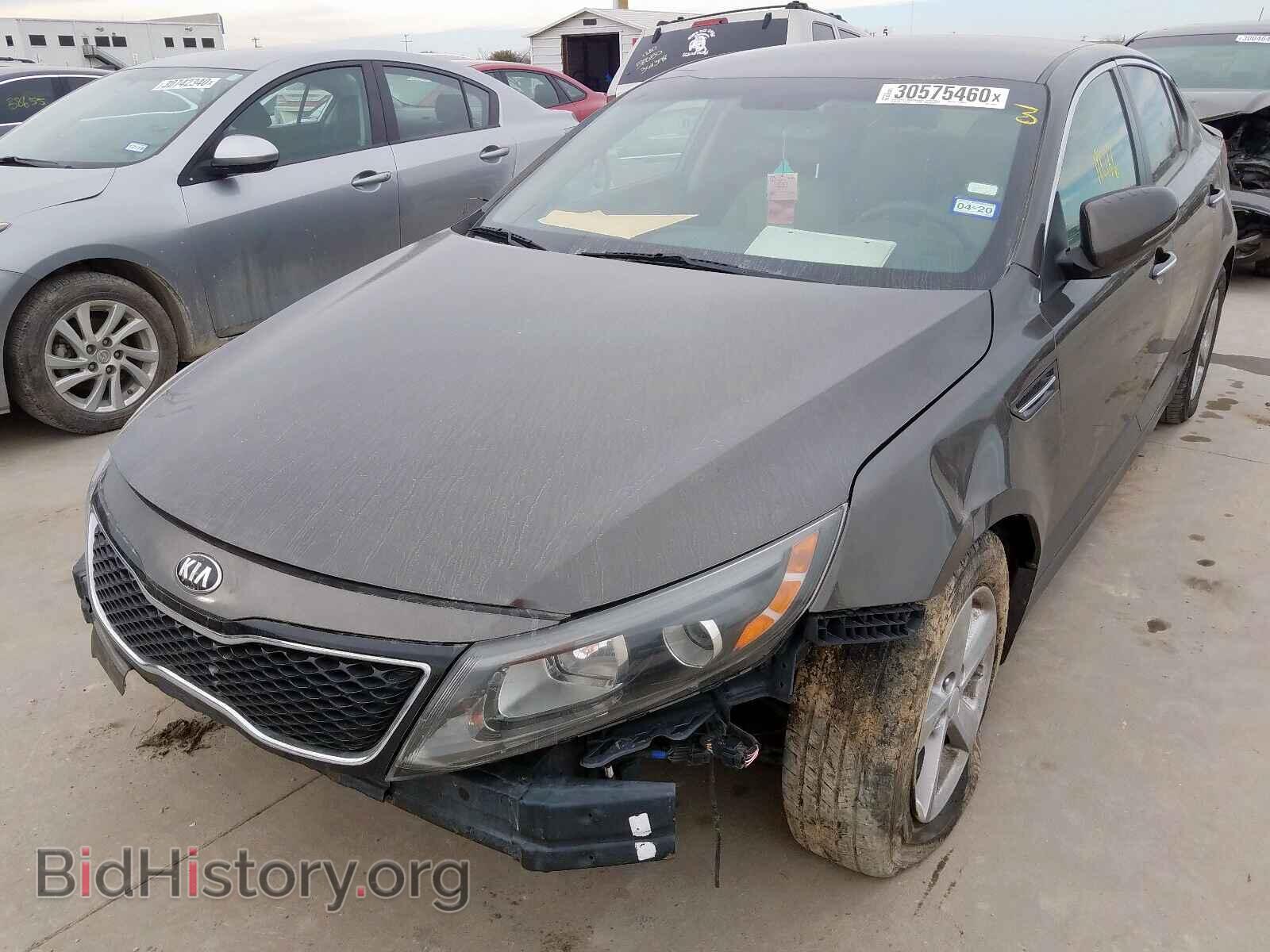 2014 KIA OPTIMA - VIN: 5XXGM4A72EG268236 - Фото 2