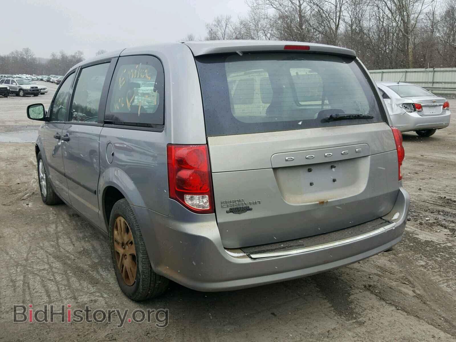 2014 DODGE CARAVAN - VIN: 2C4RDGBG1ER476723 - Фото 3