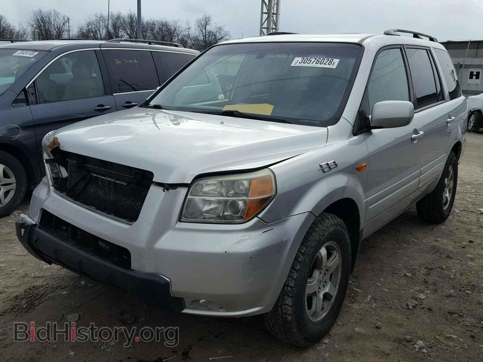 2006 HONDA PILOT - VIN: 2HKYF18516H541237 - Фото 2