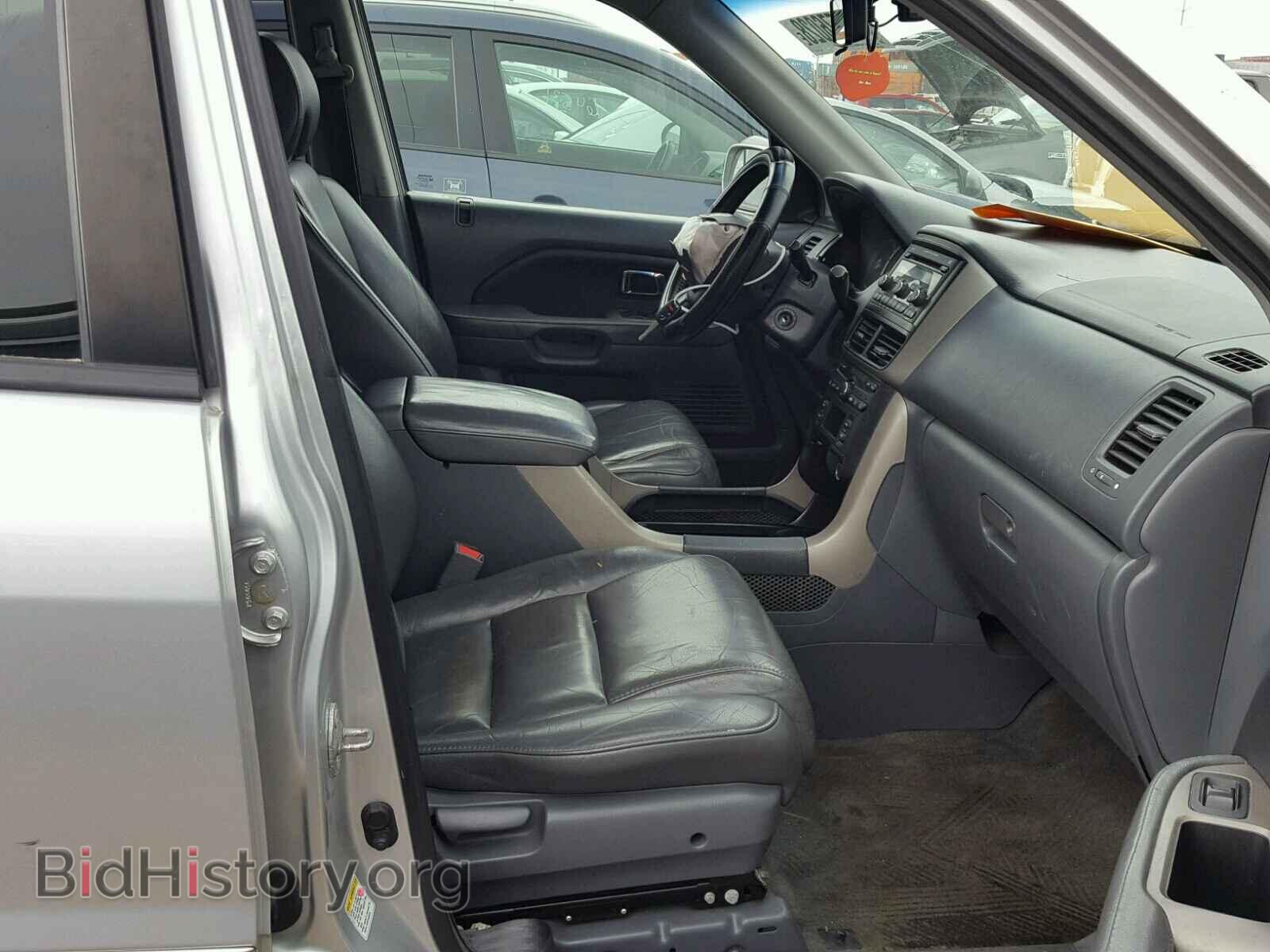 2006 HONDA PILOT - VIN: 2HKYF18516H541237 - Фото 5