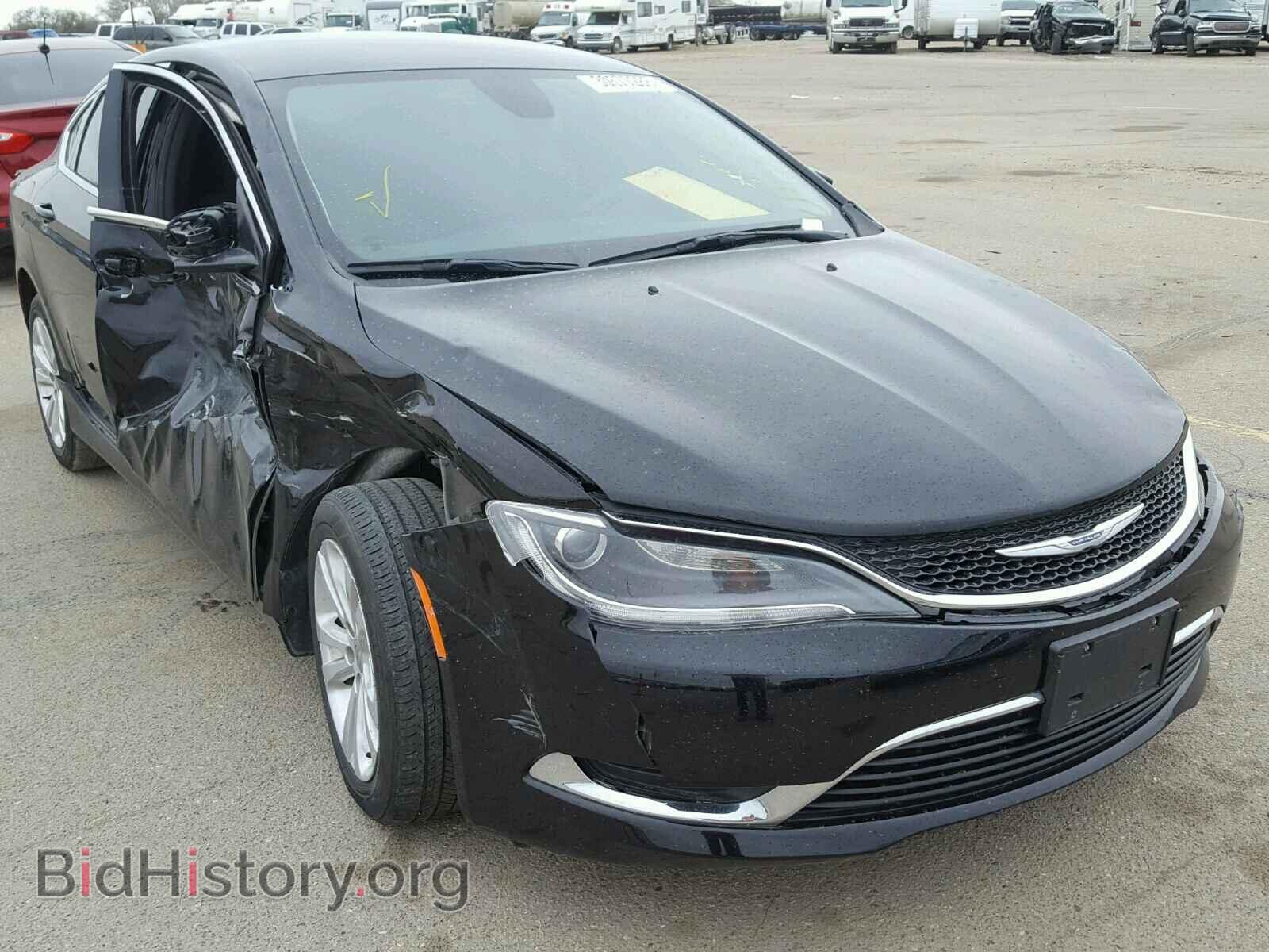 Фотография 1C3CCCABXFN753055 - CHRYSLER 200 2015
