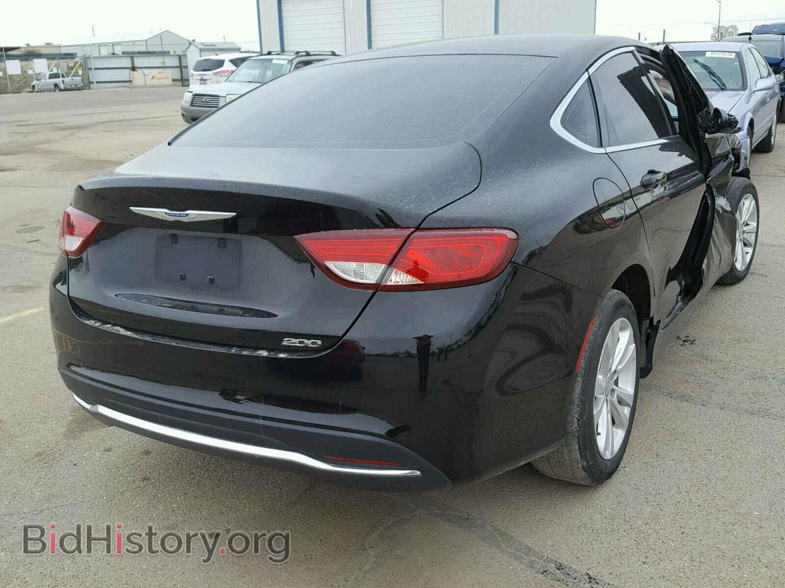 2015 CHRYSLER 200 - VIN: 1C3CCCABXFN753055 - Фото 4
