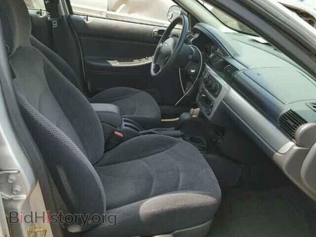 2006 CHRYSLER SEBRING - VIN: 1C3EL56R76N125383 - Фото 5