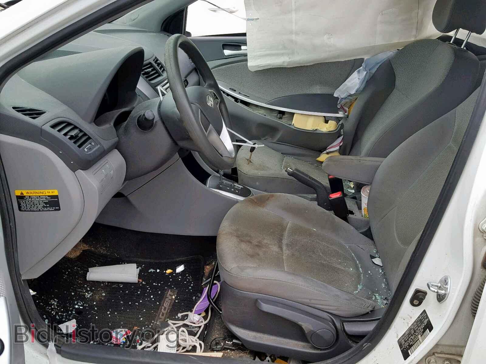 2012 HYUNDAI ACCENT - VIN: KMHCT5AE8CU044588 - Фото 5