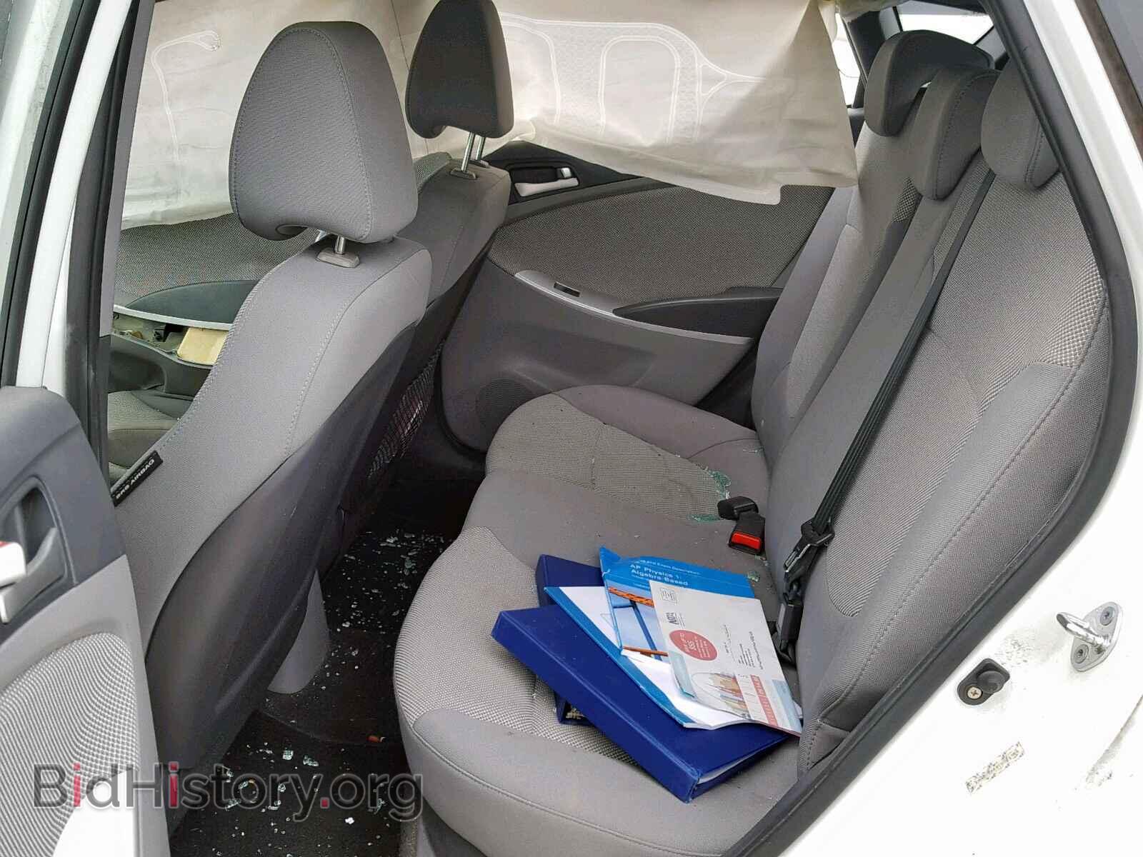 2012 HYUNDAI ACCENT - VIN: KMHCT5AE8CU044588 - Фото 6