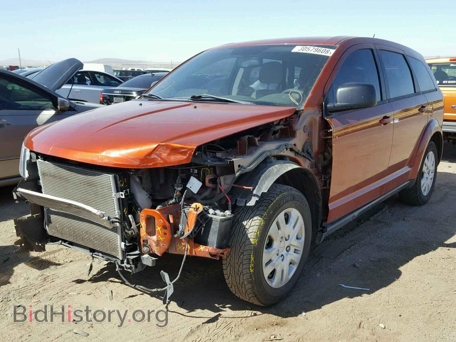 2014 DODGE JOURNEY - VIN: 3C4PDCAB4ET116476 - Фото 2