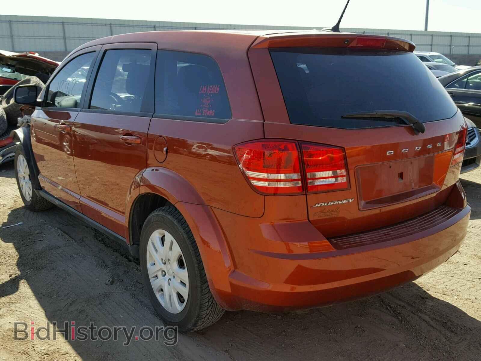 2014 DODGE JOURNEY - VIN: 3C4PDCAB4ET116476 - Фото 3
