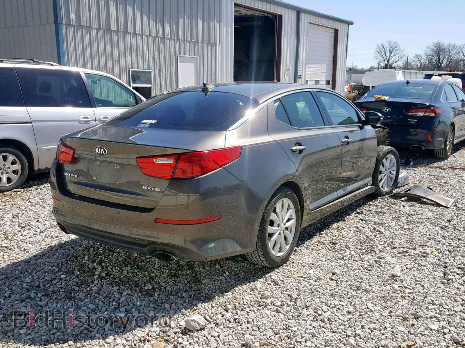 2015 KIA OPTIMA - VIN: 5XXGN4A70FG396876 - Photo 4