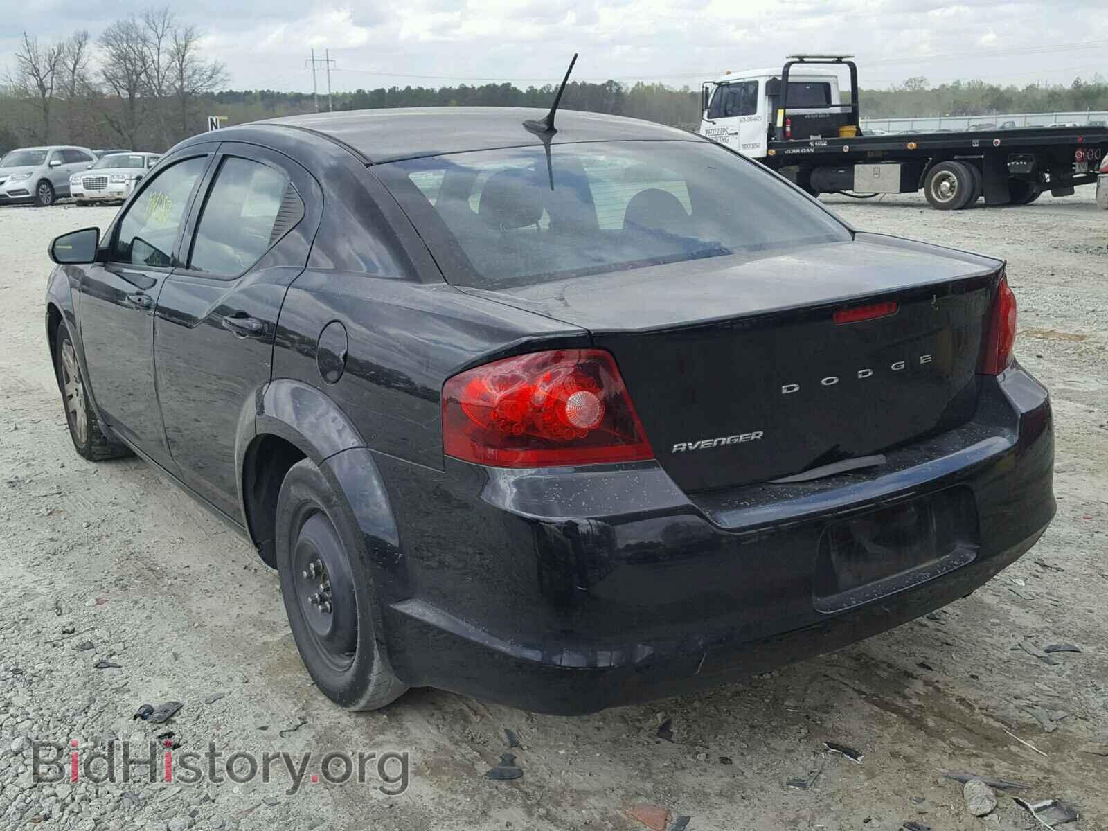 2012 DODGE AVENGER - VIN: 1C3CDZABXCN265185 - Фото 3