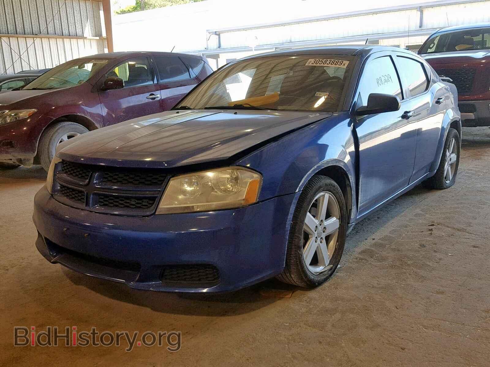 2013 DODGE AVENGER - VIN: 1C3CDZAB4DN537120 - Фото 2