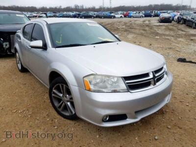 2011 Dodge AVENGER Avenger MA, серебристый — VIN 1B3BD1FG5BN542001, Copart
